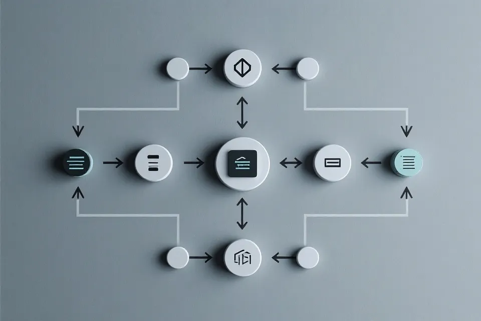 数据流与同步示意
